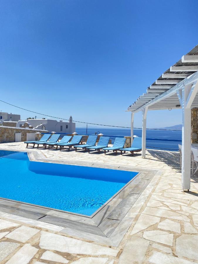 Blue Harmony Suites Of Mykonos Mykonos Town Exterior foto